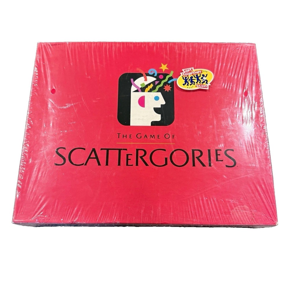 Vintage 1997 Scattergories Board Game Milton Bradley Factory Sealed New 4917